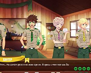 Game friends camp ep 34, Russian scoutmaster twist awaits