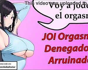 Jerk off instructions for subs in Spanish audio