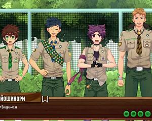 Game friends camp ep 34, Russian scoutmaster twist awaits