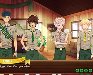 Game friends camp ep 34, Russian scoutmaster twist awaits