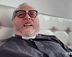 Yo, check Putalocura—Mells Blanco gets her ass pounded after confessing to Father Damian!