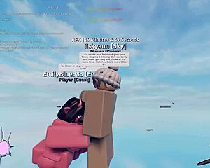 they bent over a wild roblox whore for rough play