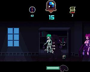 Hump day fun at haunted house in animated porn game