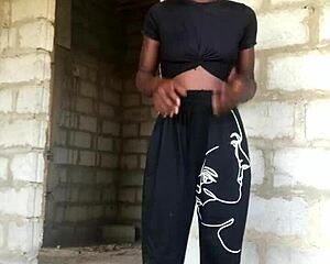 crazy bitch undresses in live striptease for fans