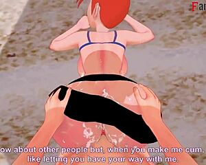 i’m obsessed with gwen tennyson’s bikini sex on the beach in 3d.