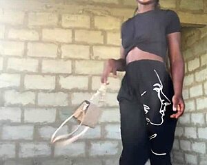 crazy bitch undresses in live striptease for fans