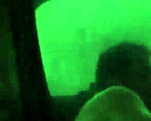 Couple having sex in the car at the park