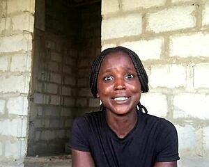 crazy bitch undresses in live striptease for fans