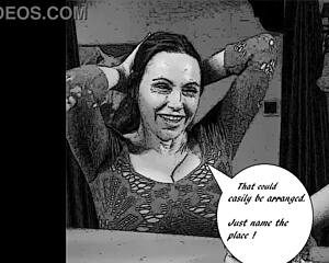 Judith explores her desires in an animated hentai world