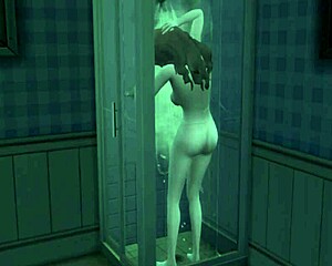 Stepmom asked her son for a back rub in this 3D animation. Things escalated quickly!