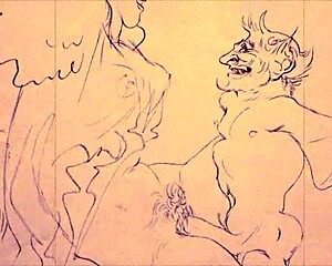 vintage comic drawings of erotic anime hentai scenes