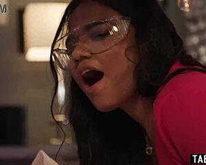 College teen 18+s kimmy kimm and summer col lesbian dorm room squirting threesome with huge tits milf dee williams