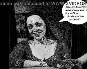 Judith explores her desires in an animated hentai world