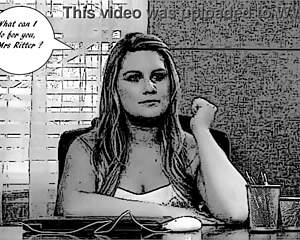 Judith explores her desires in an animated hentai world