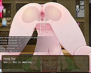 Petite witch turns nymphomaniac, releasing desires to the city in hentai game