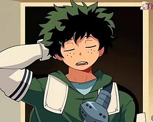 i love this ochaco milf fandub in hentai anime.