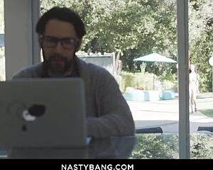 Alexia Anders and Tommy Pistol share a sensual blowjob and fingering scene.