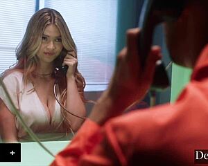 i can't believe how Angie Faith gets slammed doggystyle in heels