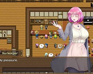 Um cliente tarado gosta de pegar nos peitos da garçonete - philana and the elixir of life - parte 2