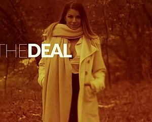 Brunette Lesbians Scissor Hard with Toys in Ripped Clothes Scene