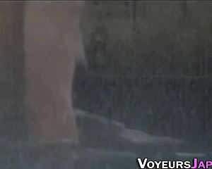 why are naked asian teens showering in public?