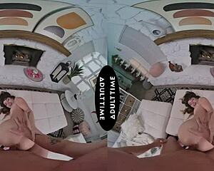 up close vr with all-natural chanel camryn quivering from kyle mason's huge dick orgasms.