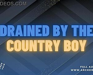 country boy alpha faggot gets dominated in public 😈