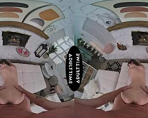 up close vr with all-natural chanel camryn quivering from kyle mason's huge dick orgasms.