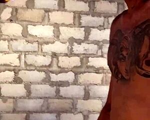 Interactive video with a hot and skinny amateur wife