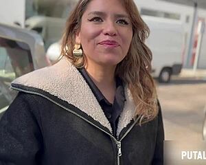 Beautiful Peruvian mature Gabyx gets a facial in bed