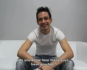 Czech Gay Casting: Lukas 7714 Sucking And Fucking