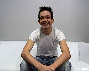Czech Gay Casting: Lukas 7714 Sucking And Fucking