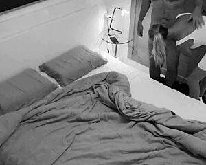 Midnight booty call from neighbour milf craving sex after party