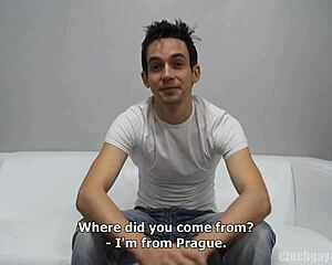 Czech Gay Casting: Lukas 7714 Sucking And Fucking