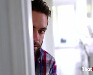 Milf says, 'Want me to work on your cock?'