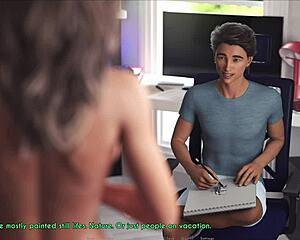 Wife and Stepmother Play Game!