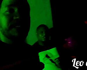 Barbara Lioness leads the amateur fun at the carnival club with cumshots and assfucking