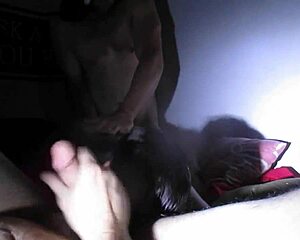 Melissa Is Getting Her Ass Fucked While Sucking Her Boyfriend's Cock 😏