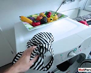 Hey stepson, want a pro handjob from classy MILF stepmom?