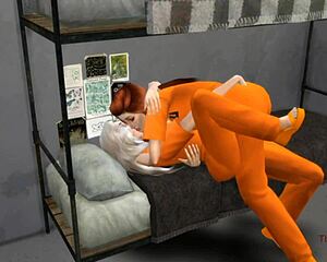 i can’t stop watching hot lesbian sex in prison while touching myself.