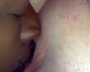 eating pussy like it was the last meal over