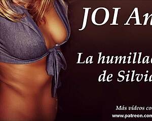 Silvia’s anal toy play and humiliation game at a European holiday party