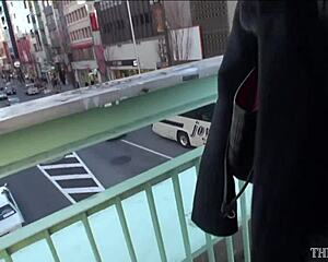 She BENT OVER for a HARD FUCK, MOANING as he PISTONED her pussy