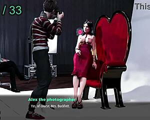 Monica's Photoshoot Turns Sexy! Blowjob Action?