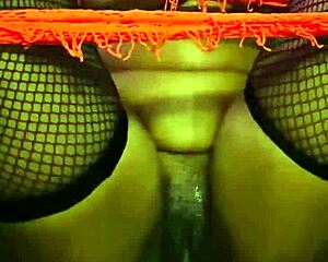 An anime girl discovers new pleasures with her favorite toys