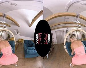 Virtual Taboo - The Blonde With Shaved Pussy Orgasm In POV Masturbation