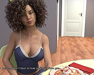 I can't stop staring at Katia John's big boobs during training.