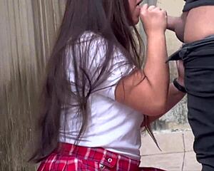 Playing with my stepsister at the neighbor's house