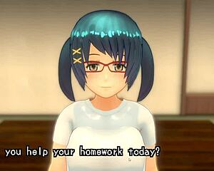 this she had been worked a little 18+ better just saying summer vacation home work. tits blowjob big creampie game.