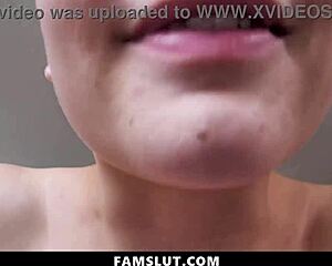 Sexy Stepdaughter Seduces Dad Into Hard Fuck